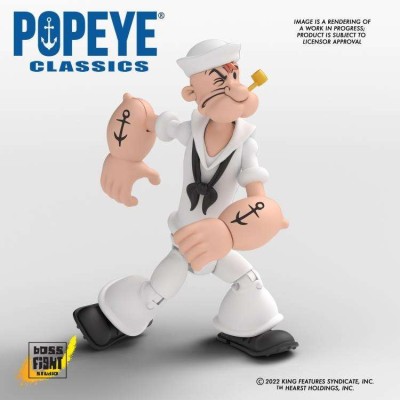 BOSS FIGHT STUDIO POPEYE CLASSICS WAVE 2 POPEYE ACTION FIGURE