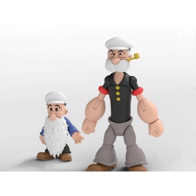 POPEYE CLASSICS WAVE 2 TRINCHETTO ACTION FIGURE BOSS FIGHT STUDIO