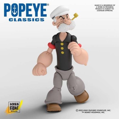 POPEYE CLASSICS WAVE 2 TRINCHETTO ACTION FIGURE BOSS FIGHT STUDIO