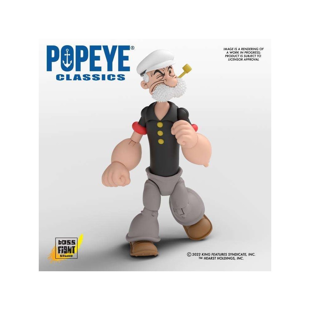 BOSS FIGHT STUDIO POPEYE CLASSICS WAVE 2 POOPDECK PAPPY ACTION FIGURE