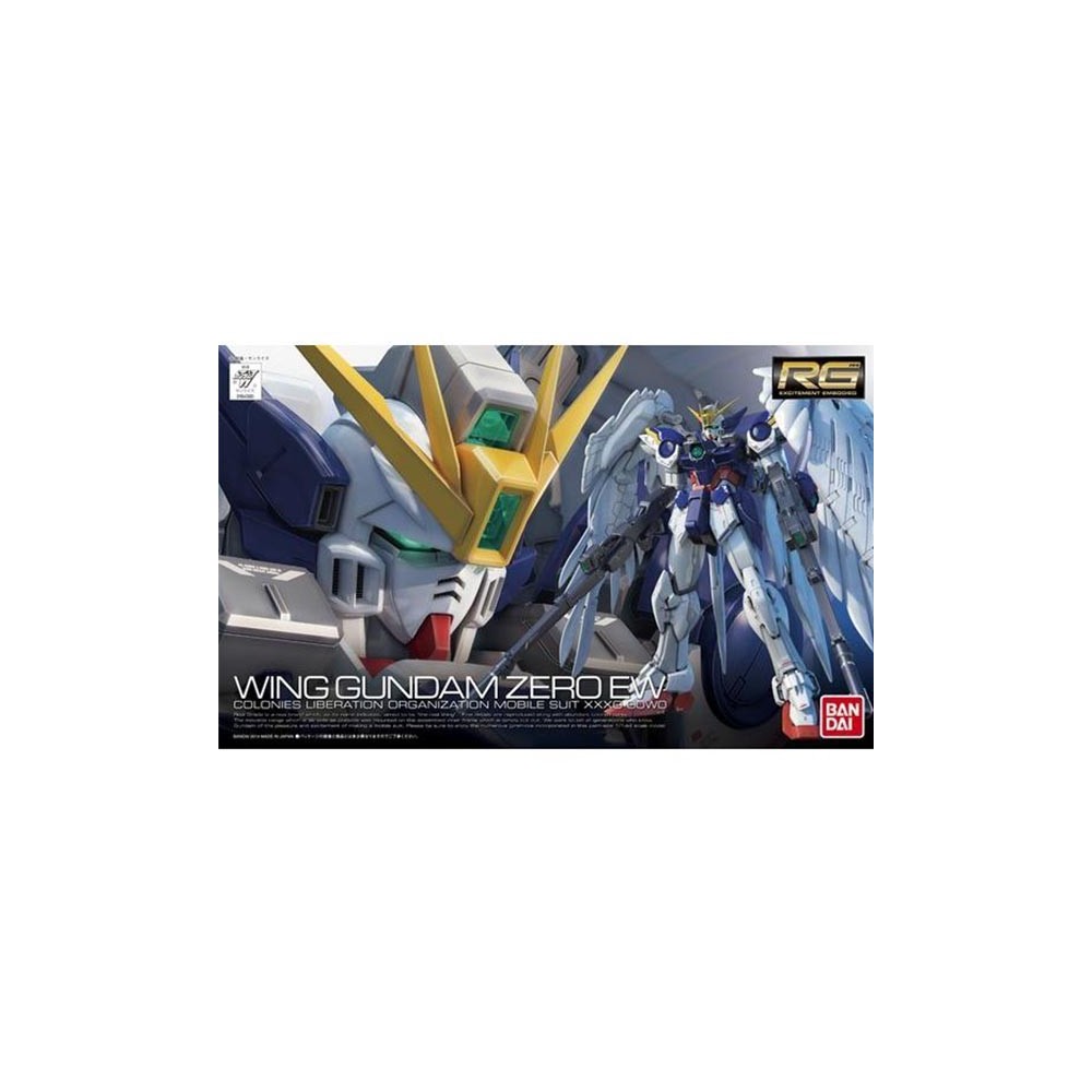 BANDAI RG REAL GRADE WING GUNDAM ZERO EW 1/144 MODEL KIT ACTION FIGURE