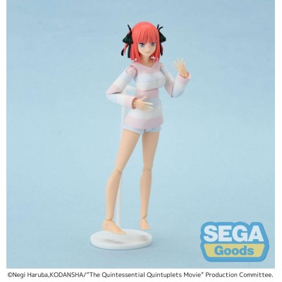 SEGA GOODS copy of THE QUINTESSENTIAL QUINTUPLETS MOVINGOOD ICHIKA NAKANO ACTION FIGURE