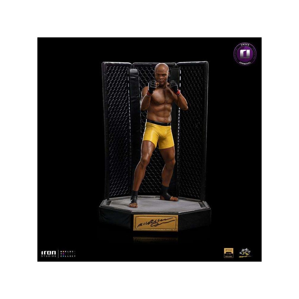 IRON STUDIOS MMA ANDERSON SPIDER SILVA ART SCALE DELUXE 1/10 STATUE FIGURE