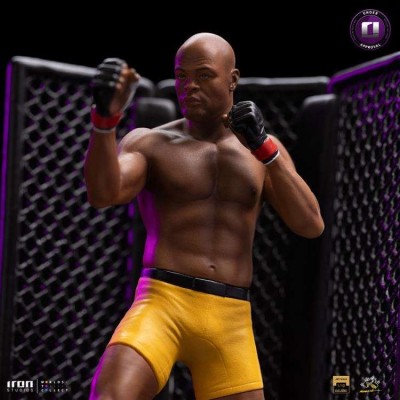 IRON STUDIOS MMA ANDERSON SPIDER SILVA ART SCALE DELUXE 1/10 STATUE FIGURE