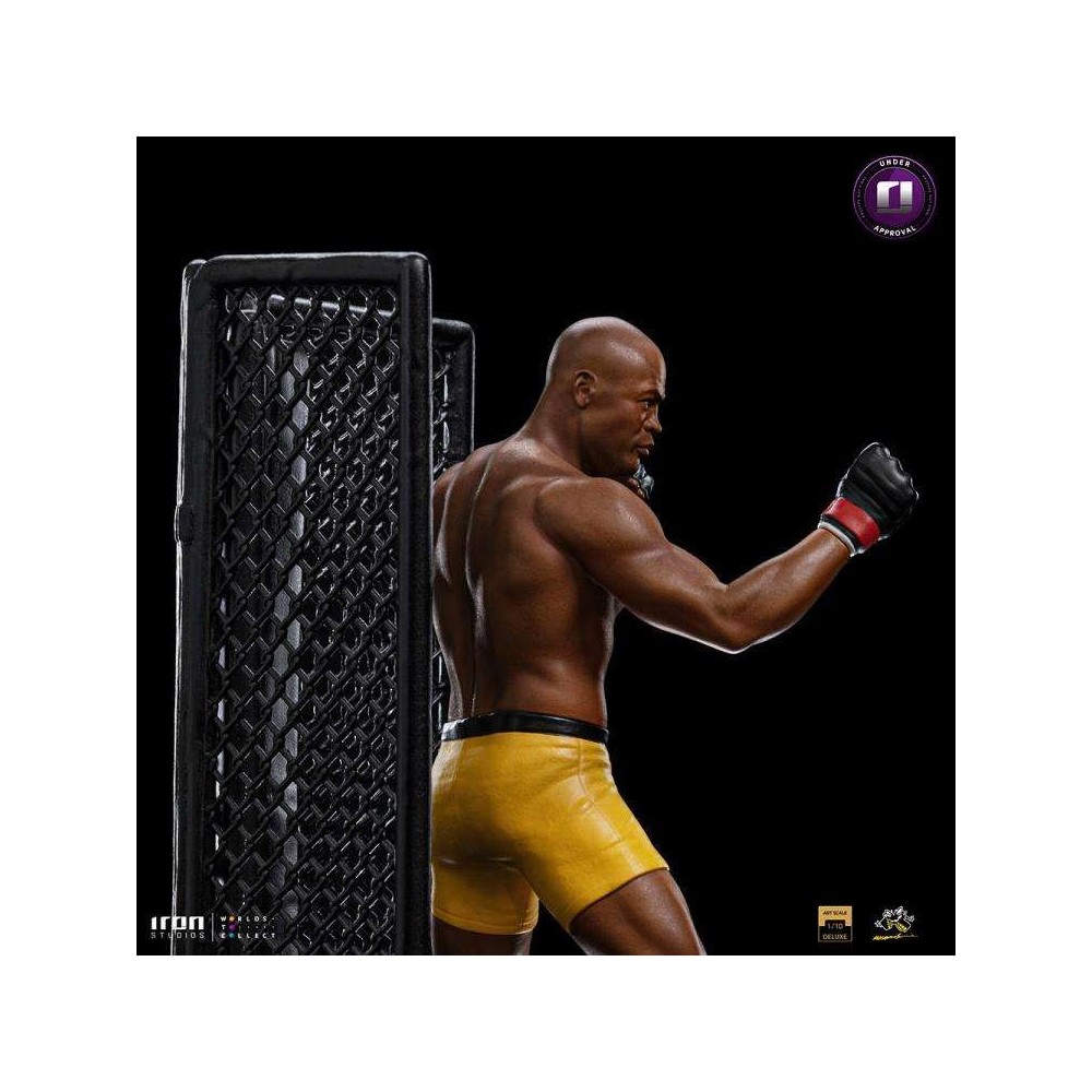 MMA ANDERSON SPIDER SILVA ART SCALE DELUXE 1/10 STATUA FIGURE IRON STUDIOS