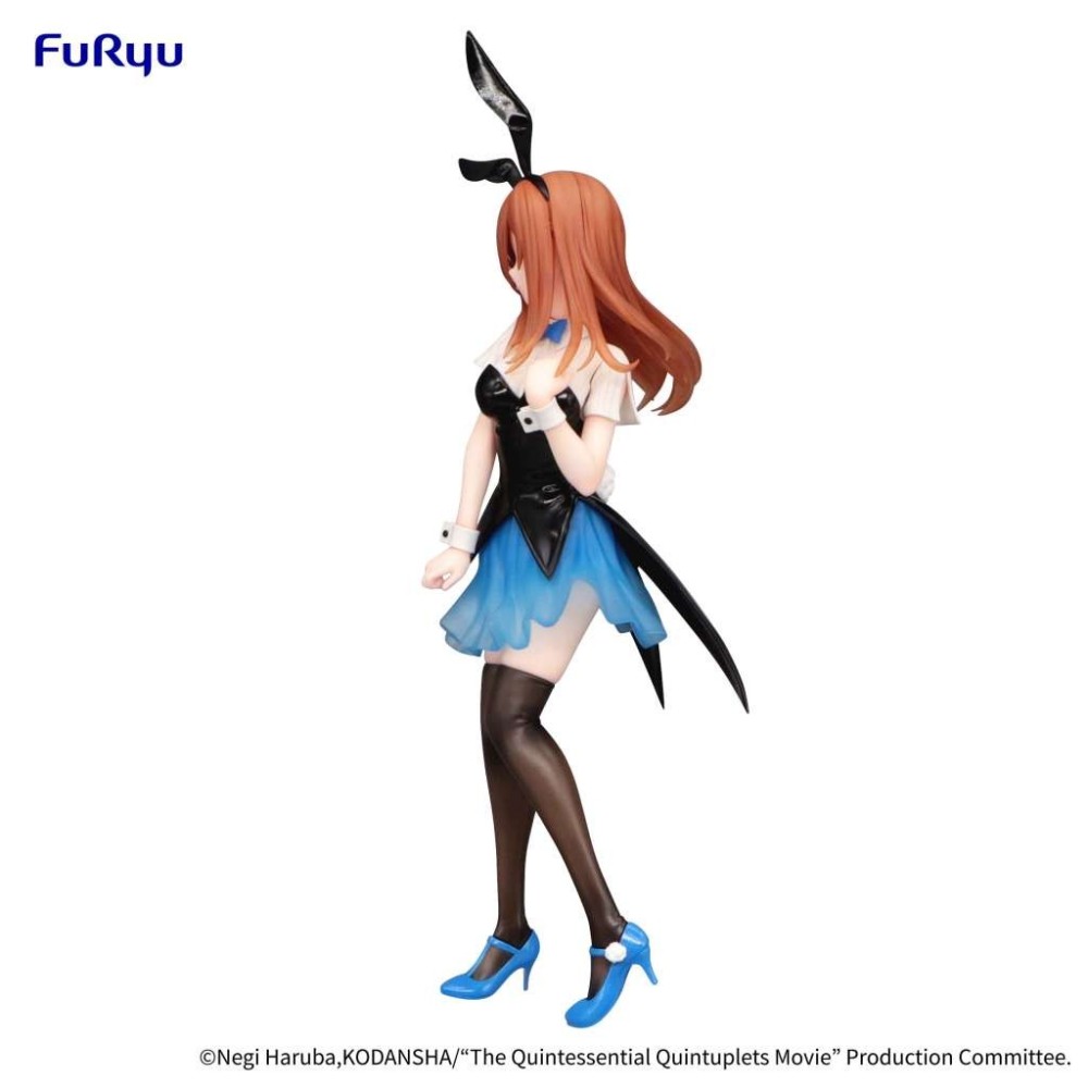 FURYU THE QUINTESSENTIAL QUINTUPLETS MOVIE TRIO-TRY-IT MIKU NAKANO BUNNIES STATUE FIGURE