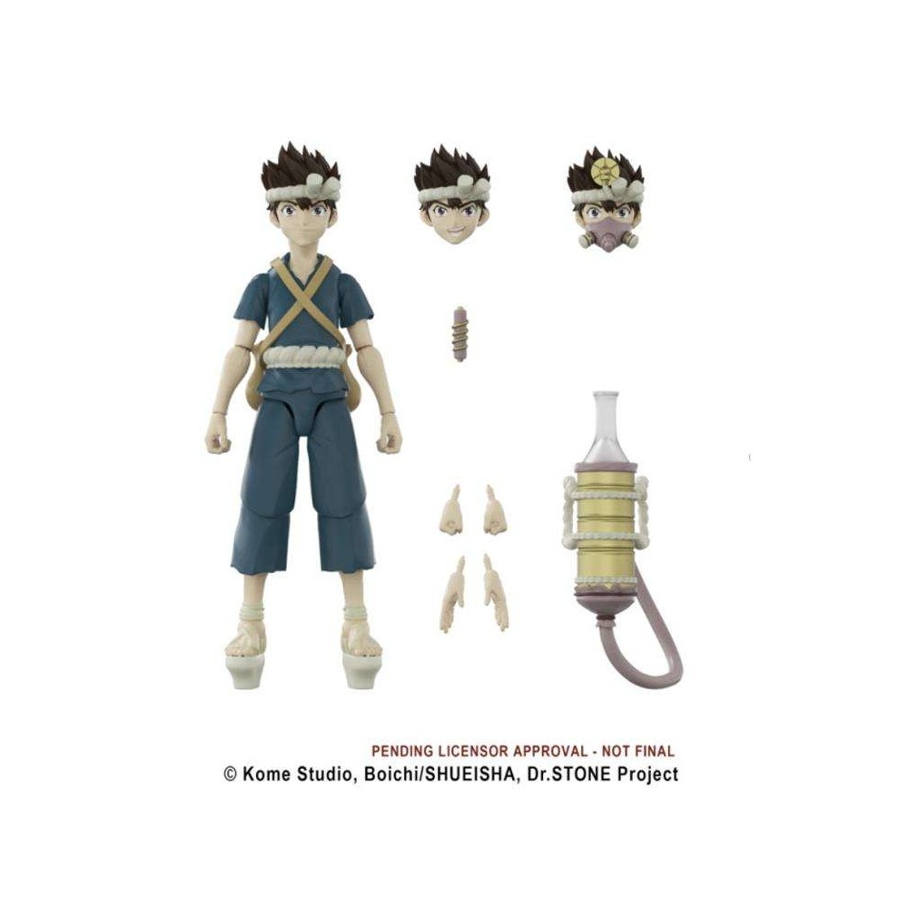 DR. STONE CHROME ACTION FIGURE BOSS FIGHT STUDIO