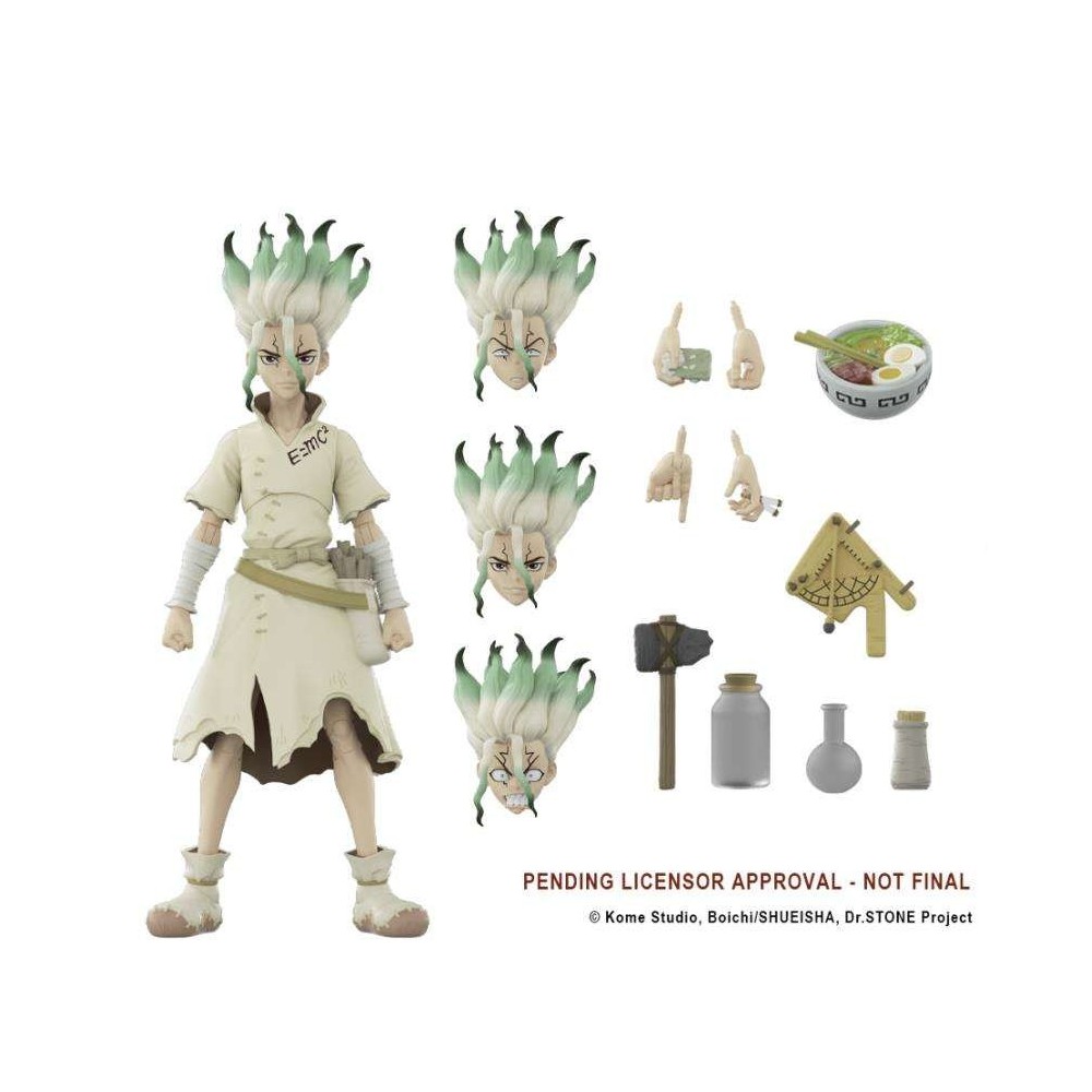 DR. STONE SENKU ISHIGAMI ACTION FIGURE BOSS FIGHT STUDIO