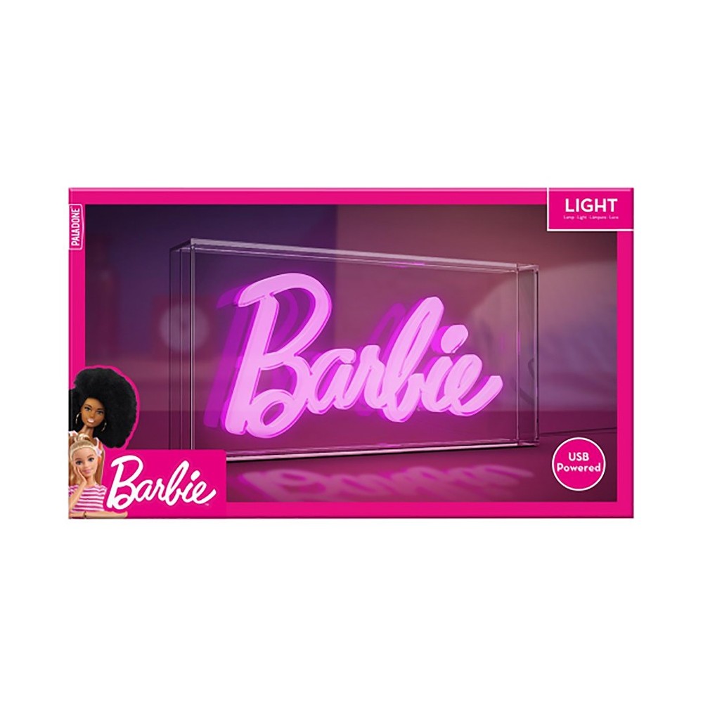 BARBIE LOGO NEON LIGHT LAMPADA PALADONE PRODUCTS