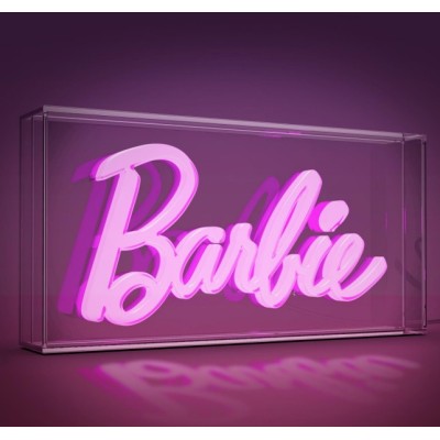 BARBIE LOGO NEON LIGHT LAMPADA PALADONE PRODUCTS
