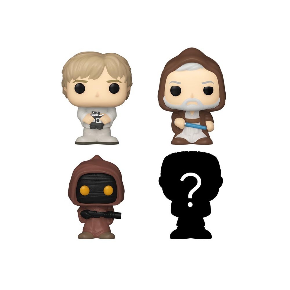 FUNKO FUNKO BITTY POP! STAR WARS 4 PACK LUKE VINYL MINI FIGURE