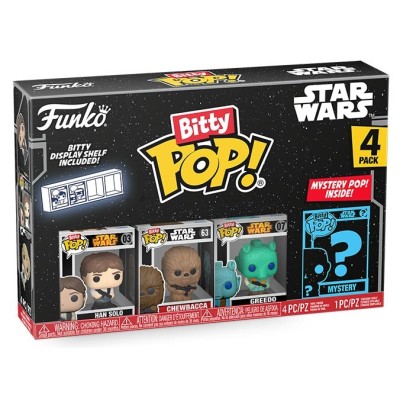 FUNKO FUNKO BITTY POP! STAR WARS 4 PACK HAN VINYL MINI FIGURE