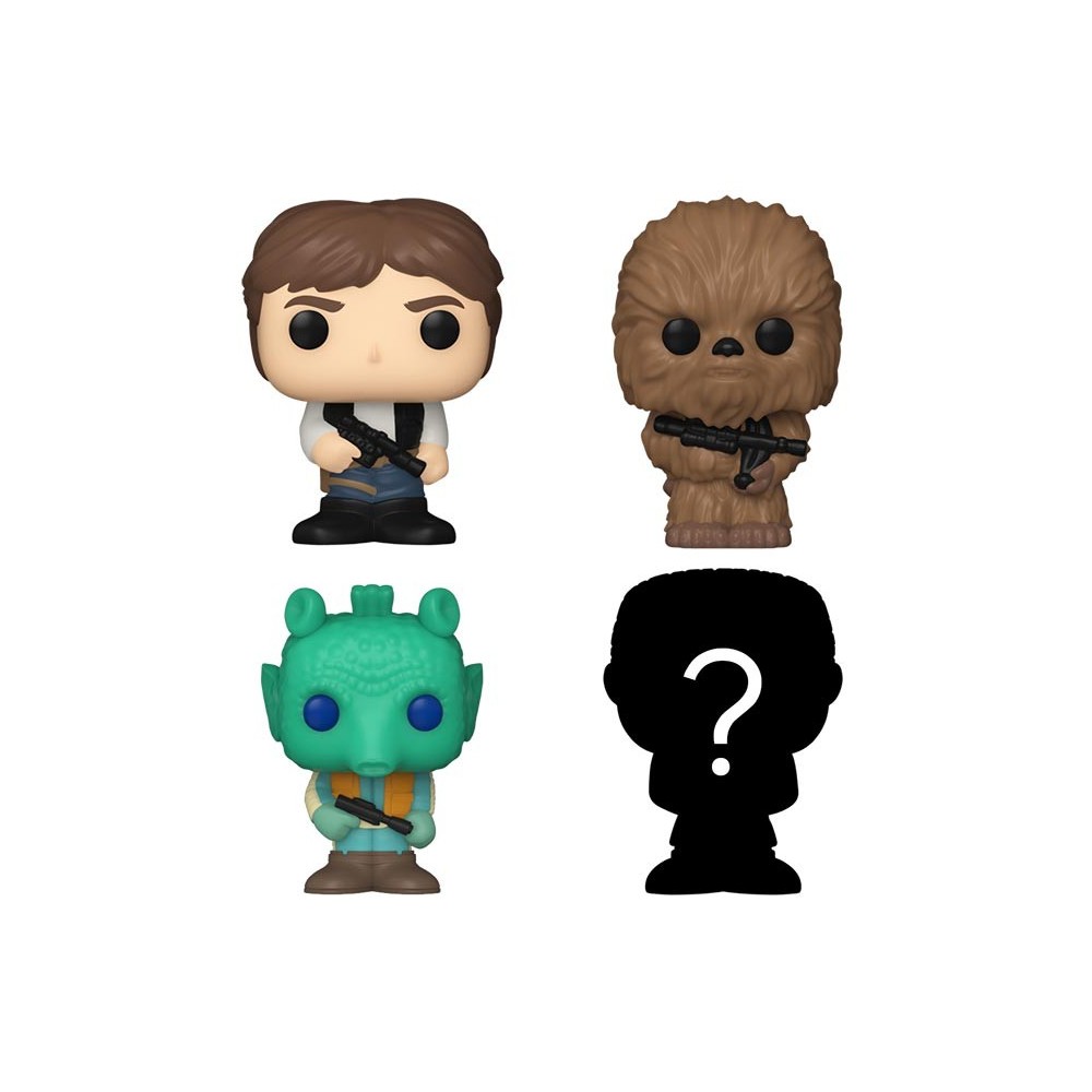 FUNKO FUNKO BITTY POP! STAR WARS 4 PACK HAN VINYL MINI FIGURE