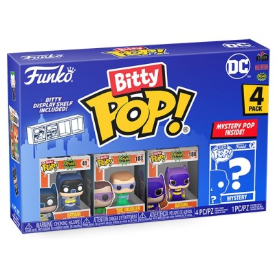 FUNKO FUNKO BITTY POP! BATMAN CLASSIC TV SERIES 4 PACK ADAM WEST VINYL MINI FIGURE