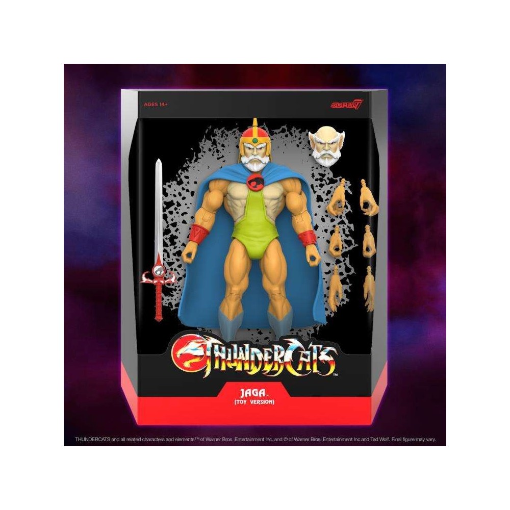 SUPER7 THUNDERCATS ULTIMATES JAGA TOY VERSION ACTION FIGURE
