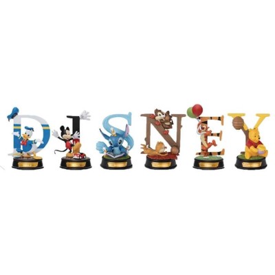 DISNEY 100 YEARS OF WONDER ALPHABET MINI D-STAGE FIGURES BEAST KINGDOM