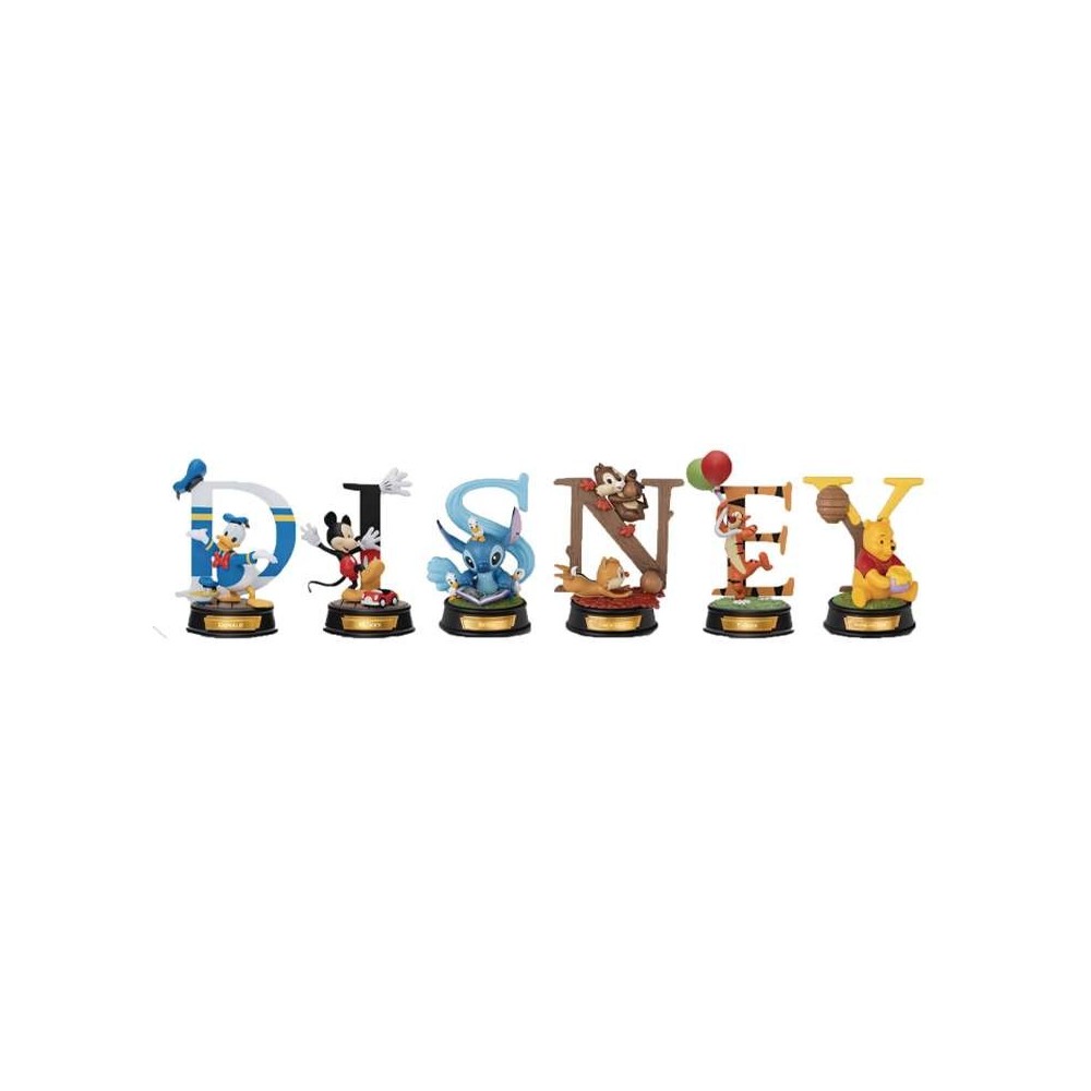 BEAST KINGDOM DISNEY 100 YEARS OF WONDER ALPHABET MINI D-STAGE FIGURES