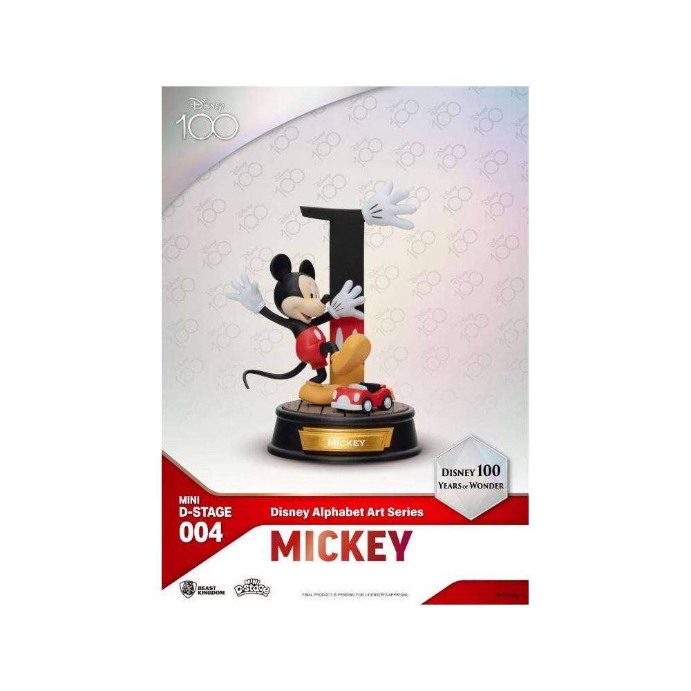 BEAST KINGDOM DISNEY 100 YEARS OF WONDER ALPHABET MINI D-STAGE FIGURES