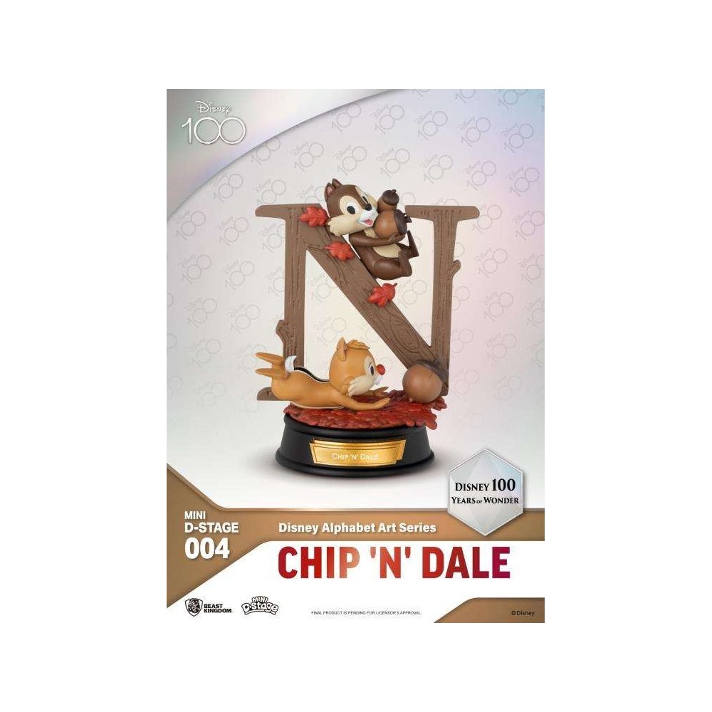 BEAST KINGDOM DISNEY 100 YEARS OF WONDER ALPHABET MINI D-STAGE FIGURES