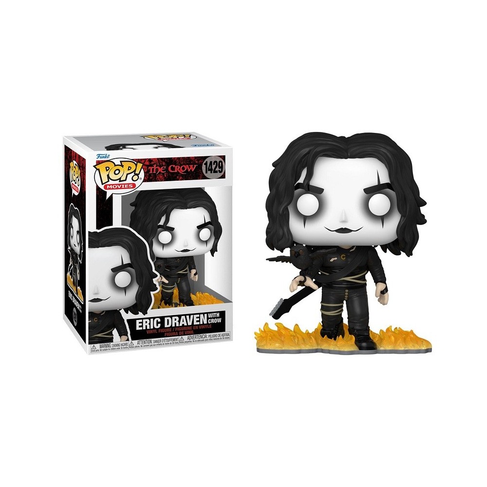 FUNKO FUNKO POP! THE CROW ERIC DRAVEN WITH CROW BOBBLE HEAD KNOCKER FIGURE