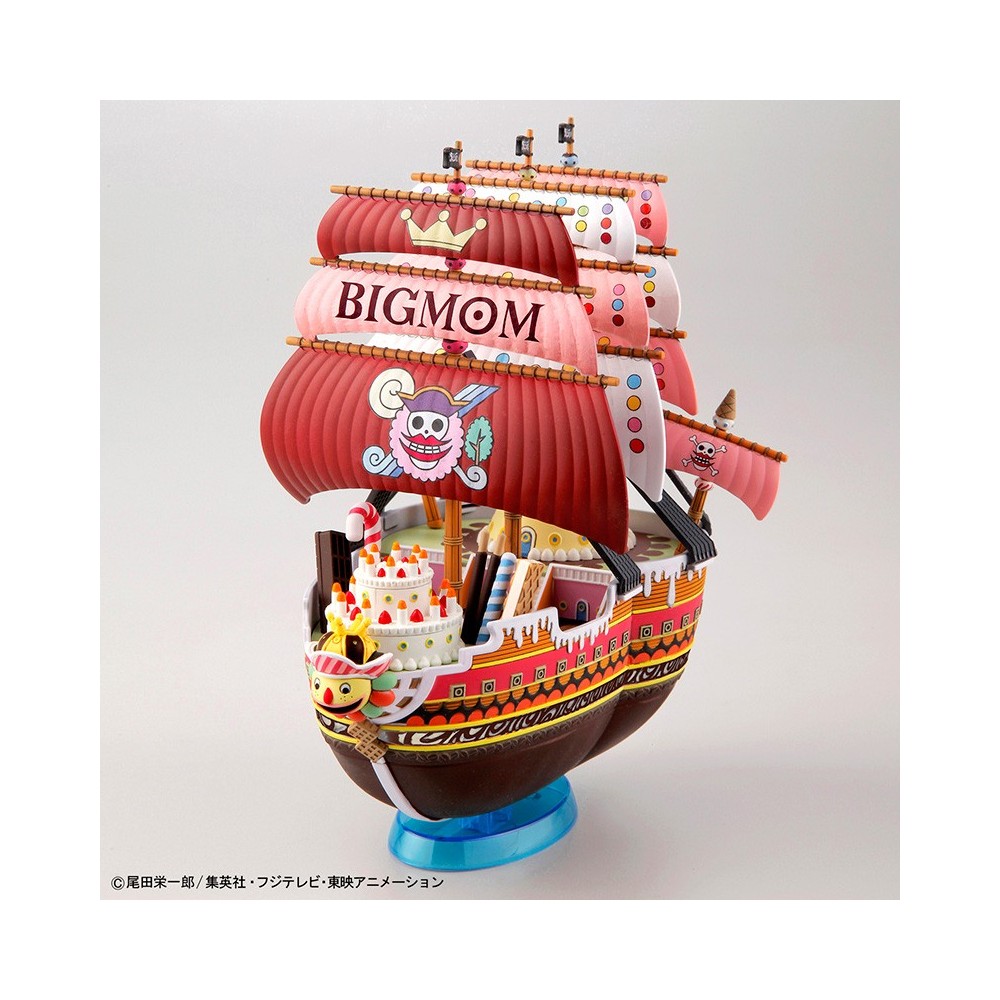 ONE PIECE GRAND SHIP COLLECTION QUEEN MAMA CHANTER SHIP MODEL KIT BANDAI