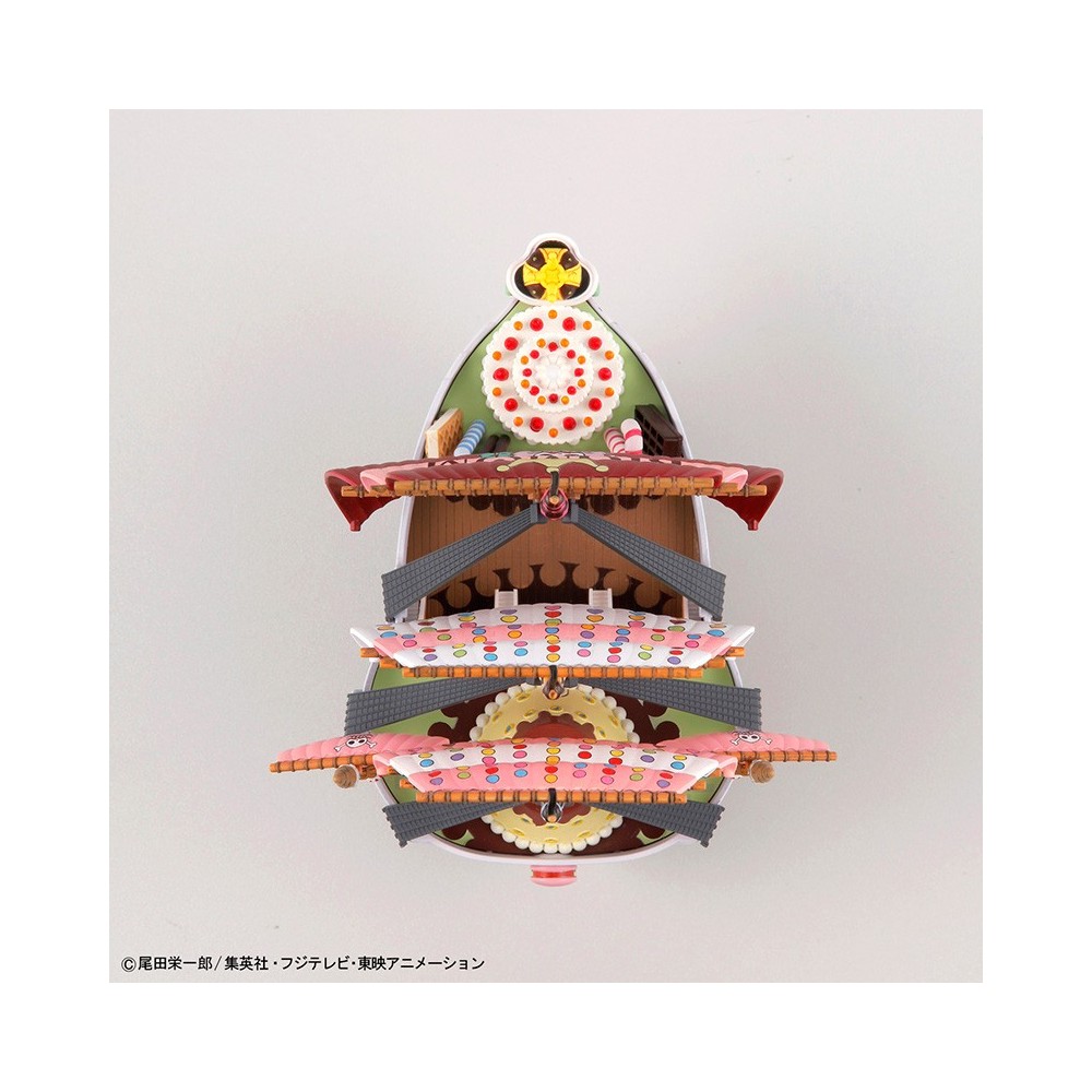 ONE PIECE GRAND SHIP COLLECTION QUEEN MAMA CHANTER SHIP MODEL KIT BANDAI