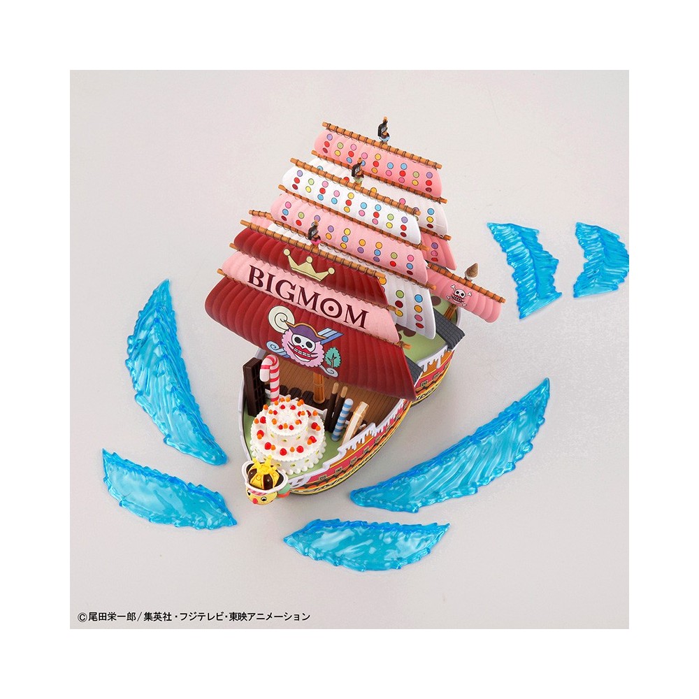 ONE PIECE GRAND SHIP COLLECTION QUEEN MAMA CHANTER SHIP MODEL KIT BANDAI