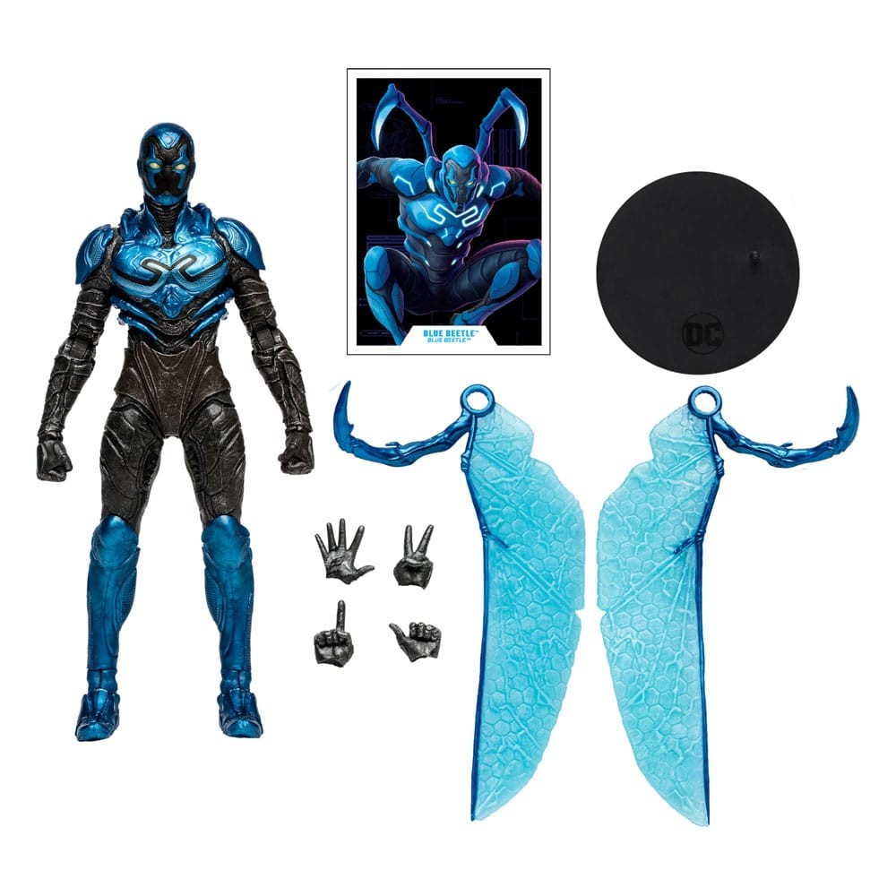 MC FARLANE DC MOVIE BLUE BEETLE BATTLE MODE ACTION FIGURE
