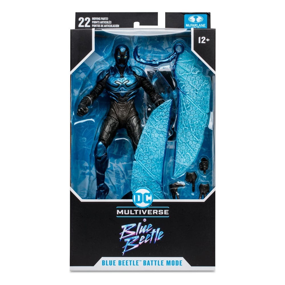 MC FARLANE DC MOVIE BLUE BEETLE BATTLE MODE ACTION FIGURE