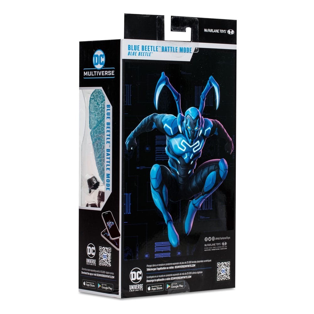 MC FARLANE DC MOVIE BLUE BEETLE BATTLE MODE ACTION FIGURE