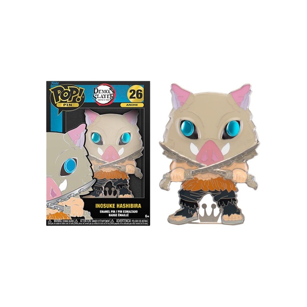 FUNKO POP! PIN DEMON SLAYER INOSUKE HASHIBIRA SPILLA FIGURE FUNKO