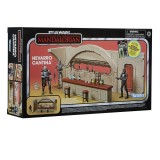 HASBRO STAR WARS VINTAGE COLLECTION THE CANTINA SHOOTOUT DIORAMA & IMPERIAL DEATH TROOPER