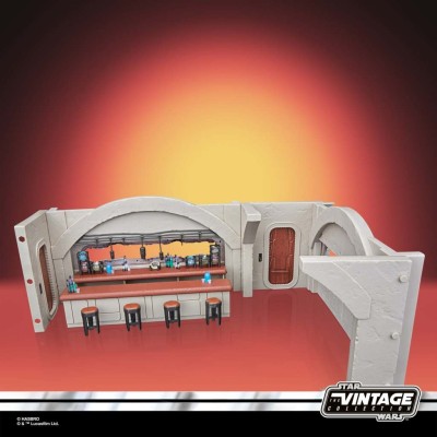 HASBRO STAR WARS VINTAGE COLLECTION THE CANTINA SHOOTOUT DIORAMA & IMPERIAL DEATH TROOPER