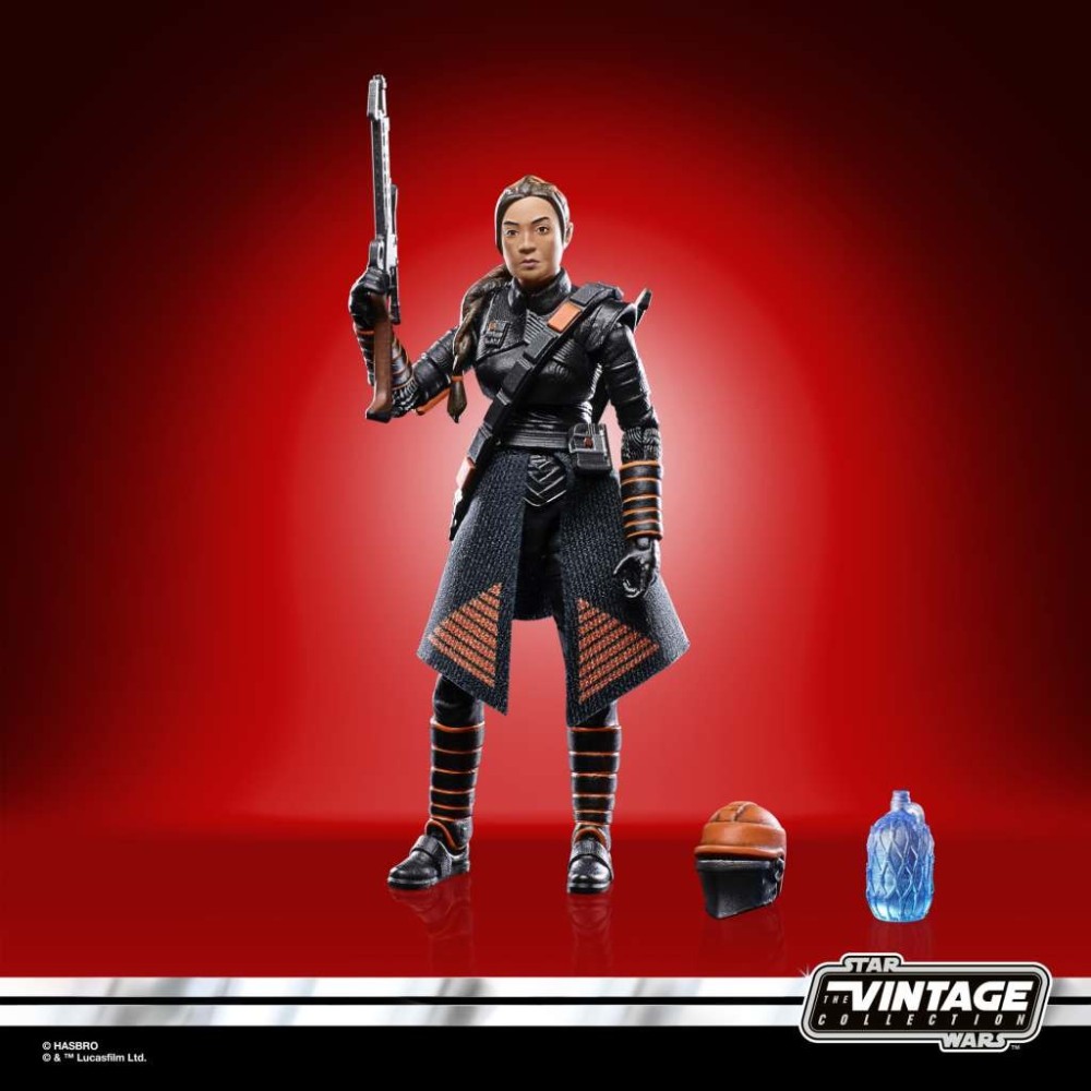 HASBRO STAR WARS VINTAGE THE BOOK OF BOBA FETT FENNEC SHAND ACTION FIGURE