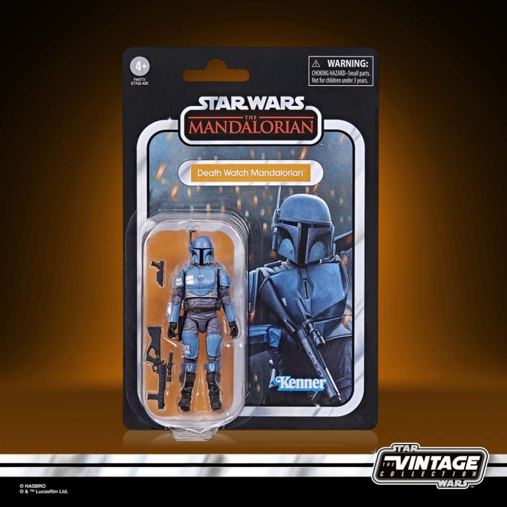 HASBRO STAR WARS VINTAGE DEATH WATCH MANDALORIAN ACTION FIGURE