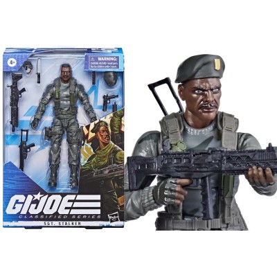 HASBRO G.I. JOE CLASSIFIED SERIES SGT. STALKER ACTION FIGURE