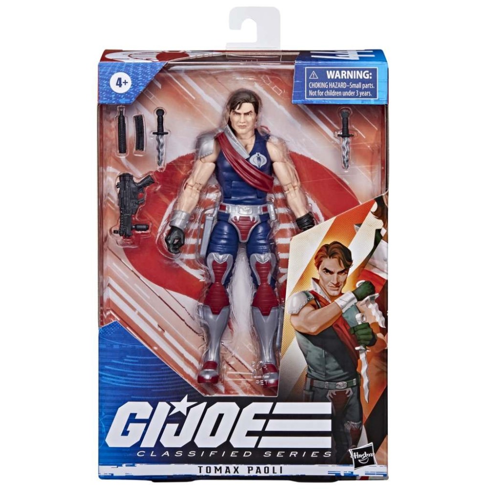 HASBRO G.I. JOE CLASSIFIED SERIES TOMAX PAOLI ACTION FIGURE