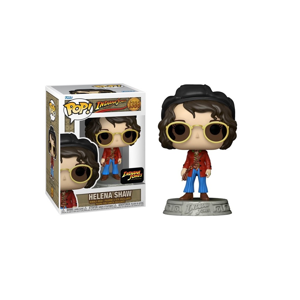 FUNKO POP! INDIANA JONES HELENA SHAW BOBBLE HEAD KNOCKER FIGURE FUNKO