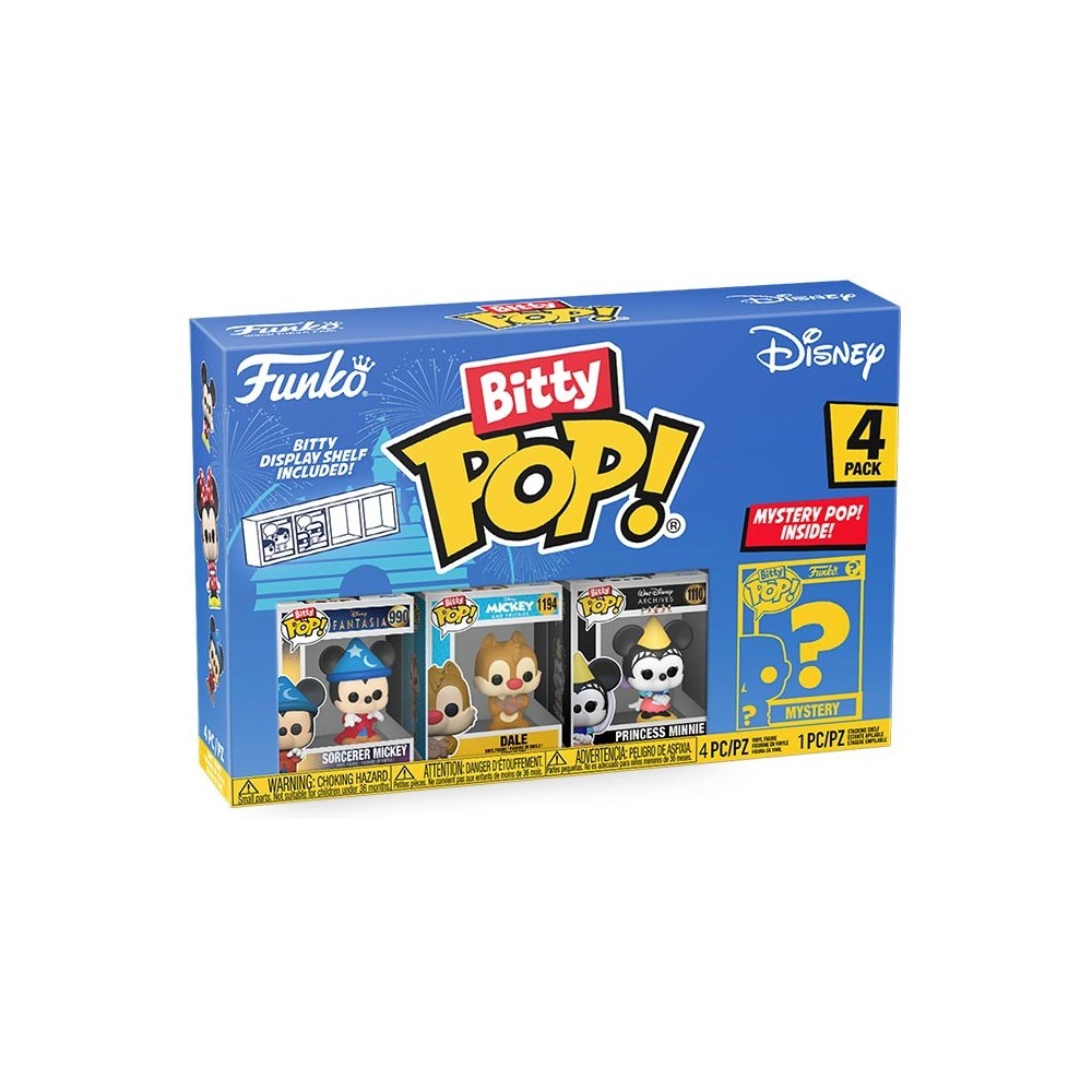 FUNKO FUNKO BITTY POP! DISNEY 4 PACK SORCERER VINYL MINI FIGURE