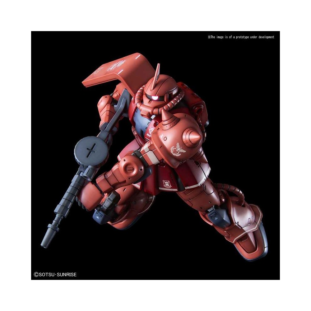 BANDAI HIGH GRADE HG ZAKU II MS-06S RED COMET 1/144 MODEL KIT ACTION FIGURE
