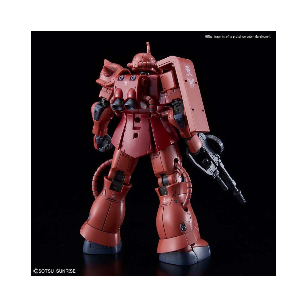 BANDAI HIGH GRADE HG ZAKU II MS-06S RED COMET 1/144 MODEL KIT ACTION FIGURE