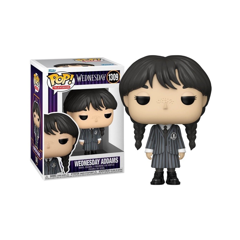 FUNKO POP! WEDNESDAY ADDAMS MERCOLEDI BOBBLE HEAD KNOCKER FIGURE FUNKO