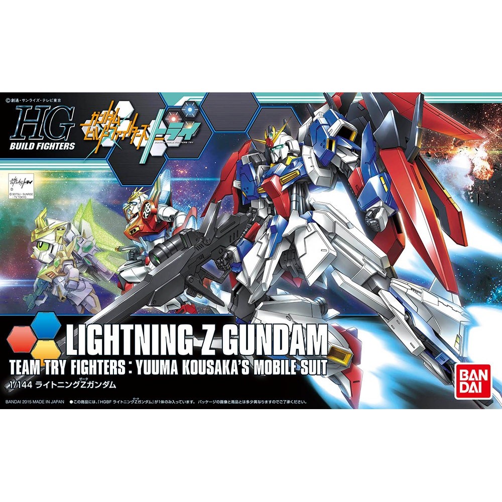 HIGH GRADE HG LIGHTNING Z GUNDAM 1/144 MODEL KIT ACTION FIGURE BANDAI