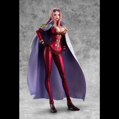 MEGAHOUSE ONE PIECE P.O.P. BLACK CAGE HINA STATUE FIGURE