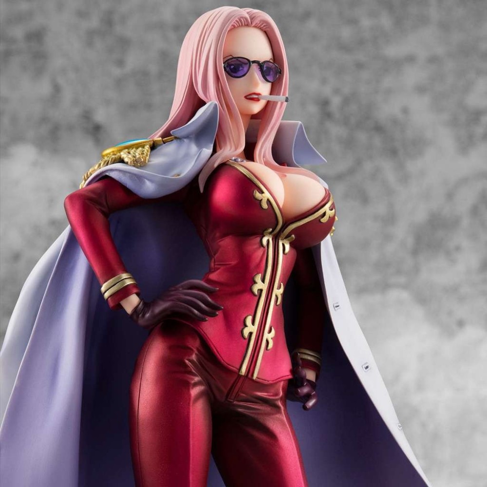 MEGAHOUSE ONE PIECE P.O.P. BLACK CAGE HINA STATUE FIGURE