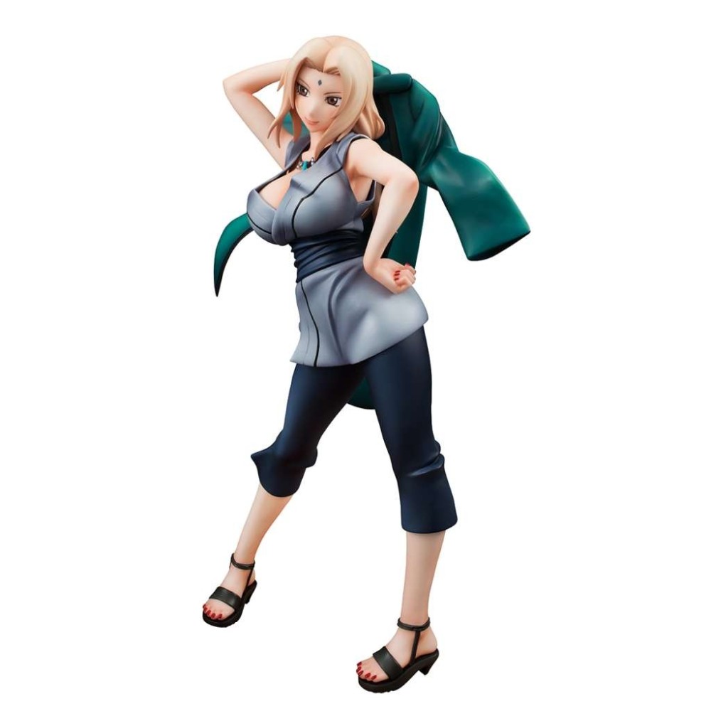 MEGAHOUSE NARUTO GALS SERIES TSUNADE STATUE FIGURE
