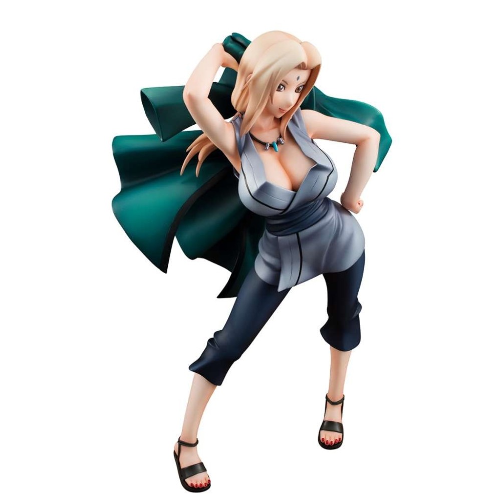 NARUTO GALS SERIES TSUNADE STATUA FIGURE MEGAHOUSE