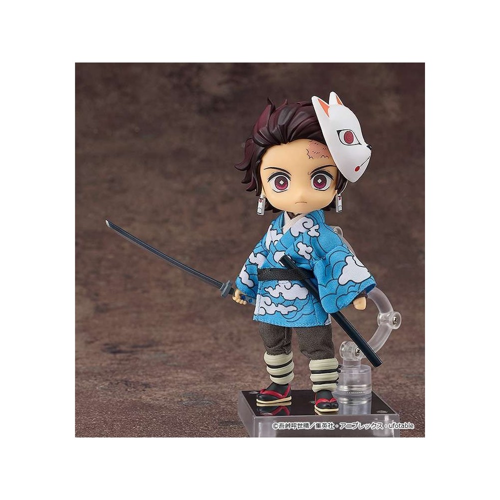 GOOD SMILE COMPANY DEMON SLAYER TANJIRO KAMADO NENDOROID DOLL ACTION FIGURE