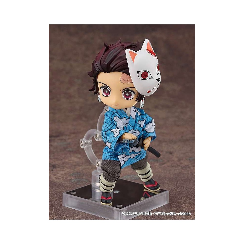 GOOD SMILE COMPANY DEMON SLAYER TANJIRO KAMADO NENDOROID DOLL ACTION FIGURE