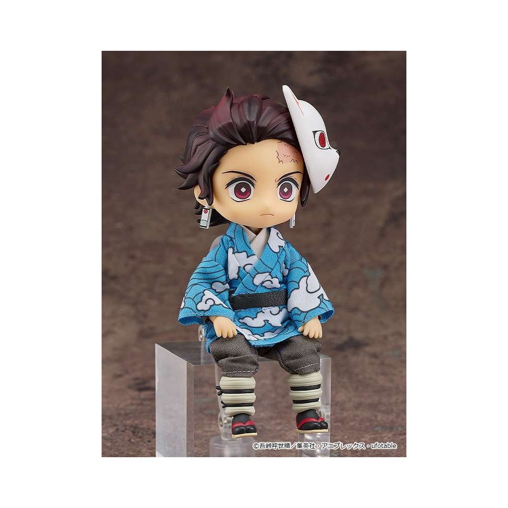 GOOD SMILE COMPANY DEMON SLAYER TANJIRO KAMADO NENDOROID DOLL ACTION FIGURE